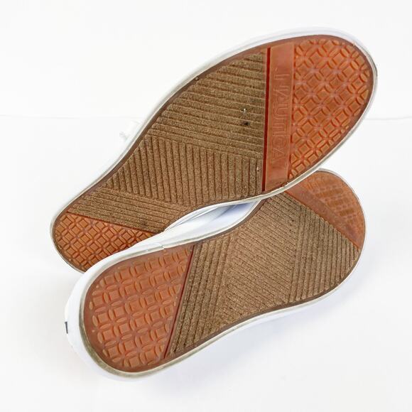 NAUTICA Women's Akila White Lace Up Flat Casual Fashion Sneakers Size 6 Low Top - Picture 12 of 12